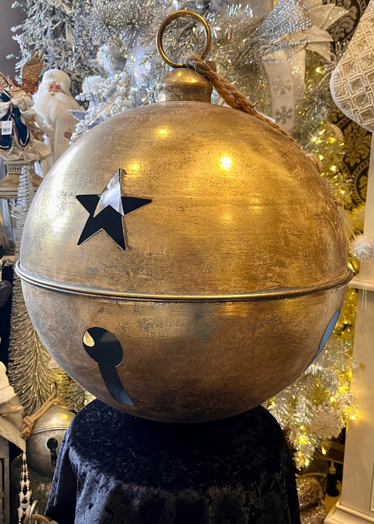 50 CM ANTIQUE GOLD BELL DCH005