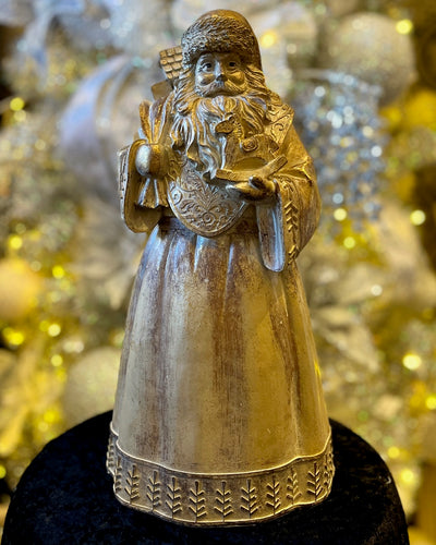 METALLIC SANTA WITH SACK DXU005