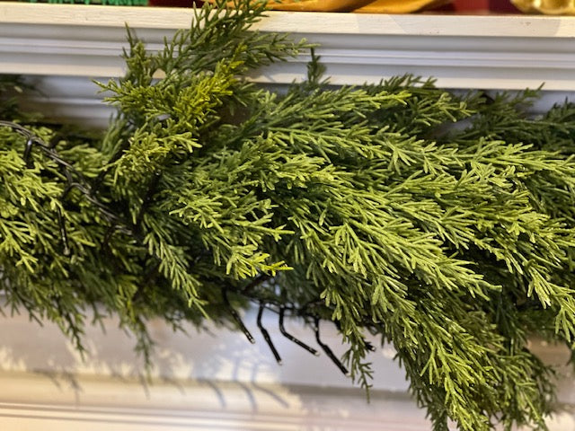 274CM LUXE JUNIPER REAL TOUCH GARLAND DCP008