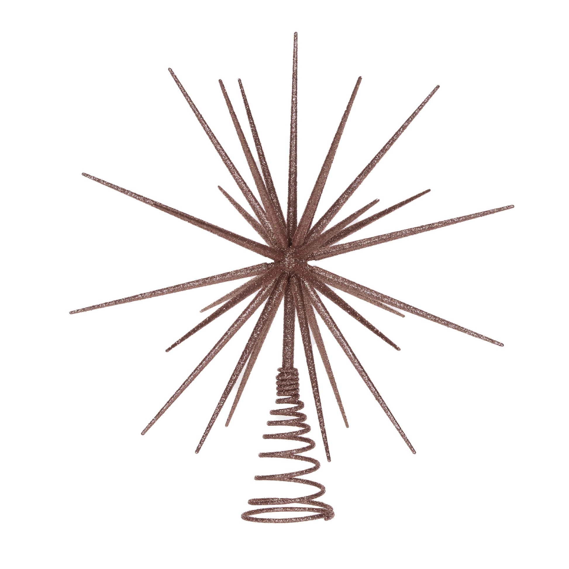 3D STARBURST TREE TOPPER ROSE GOLD DXM101