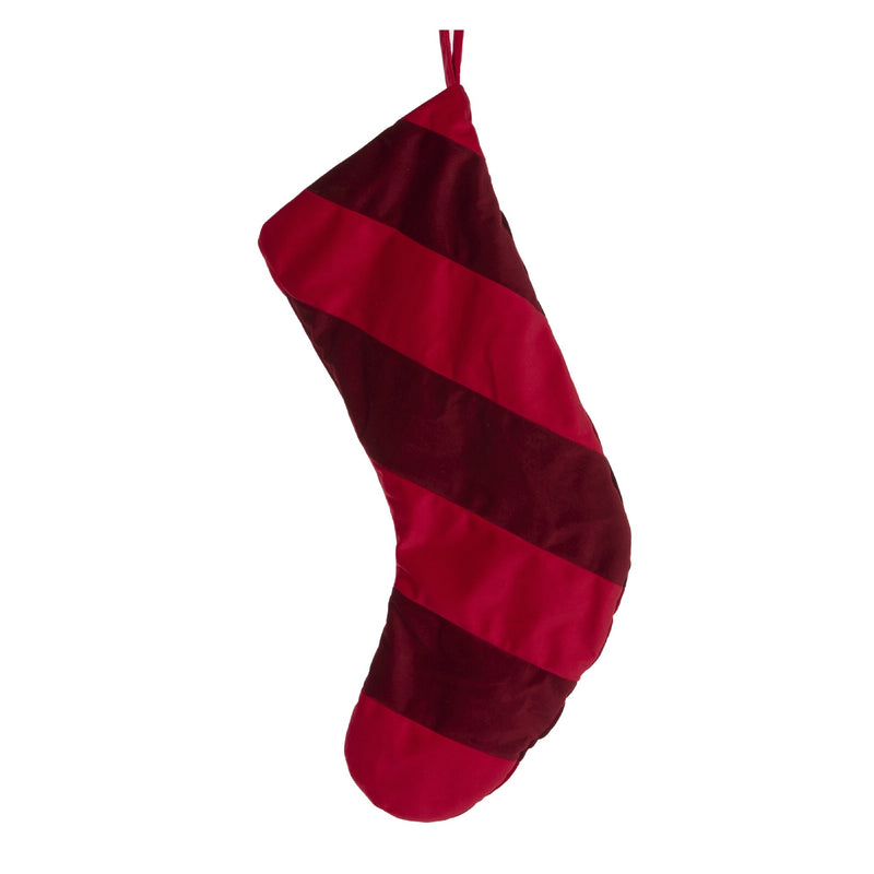 LUXE RED VELVET STOCKING DCQ004