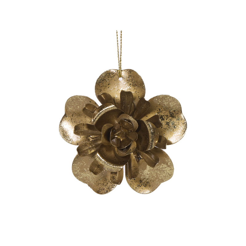 LOTUS METAL FLOWER C HANGING ORNAMENT DCA004C