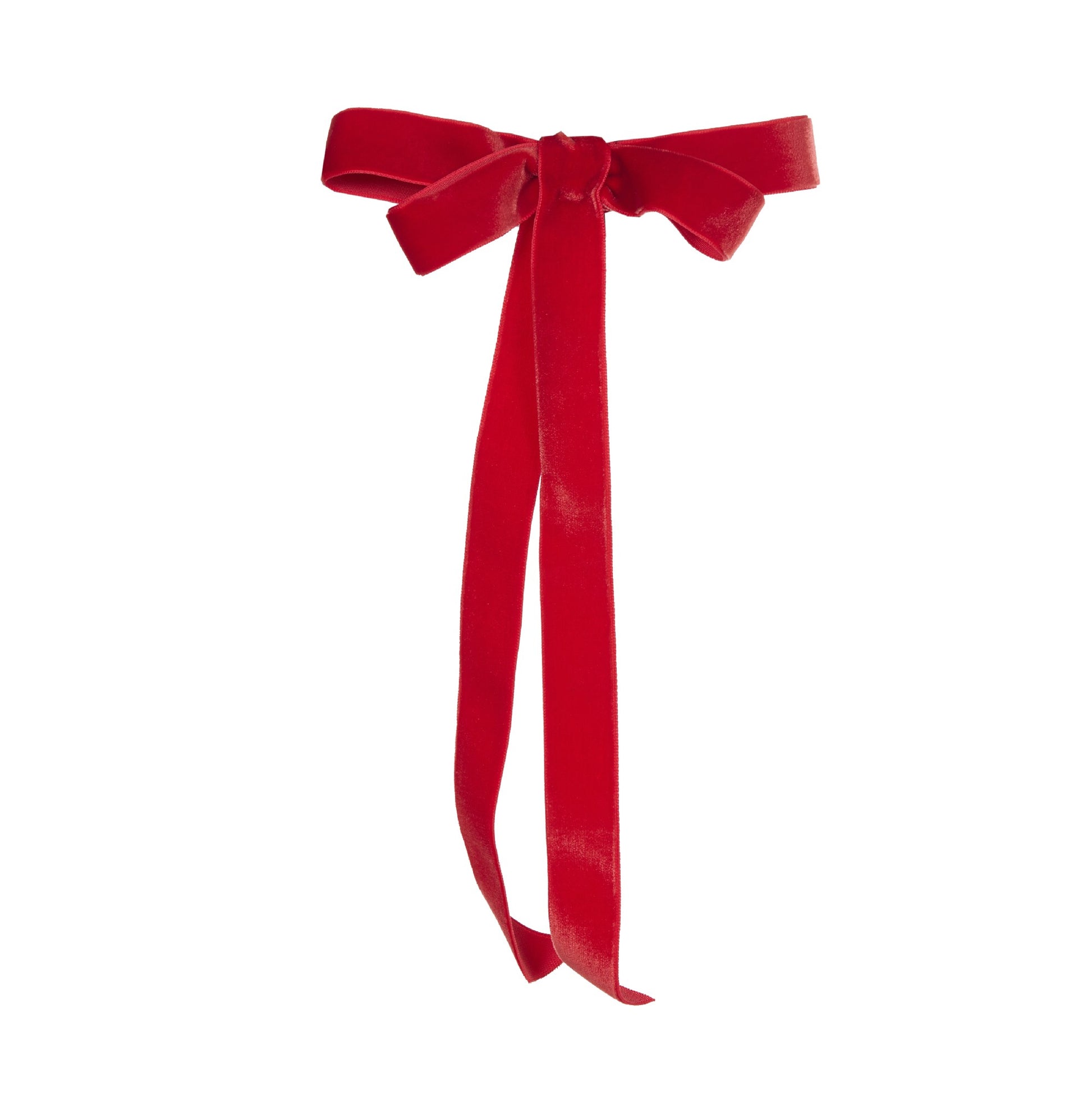 6PK RED VELVET CLASSIC BOWS DCX001