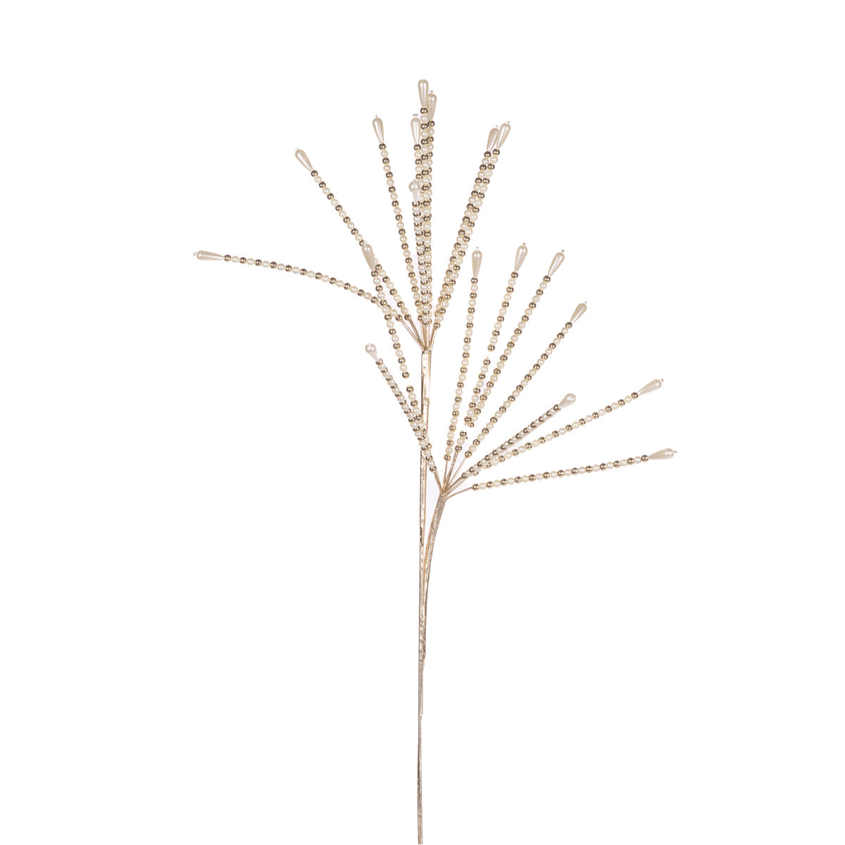 76 CM GOLD BEADED SPRAY EXK008