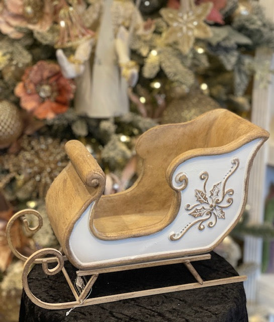 RUSTIC VANILLA SPICE SLEIGH EXX009 