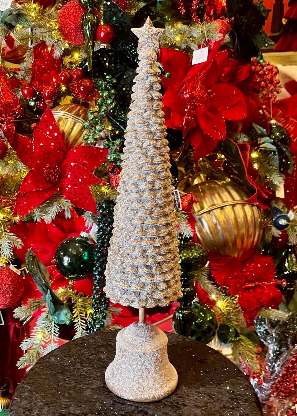 50 CM WINTER PINECONE TREE EXX012