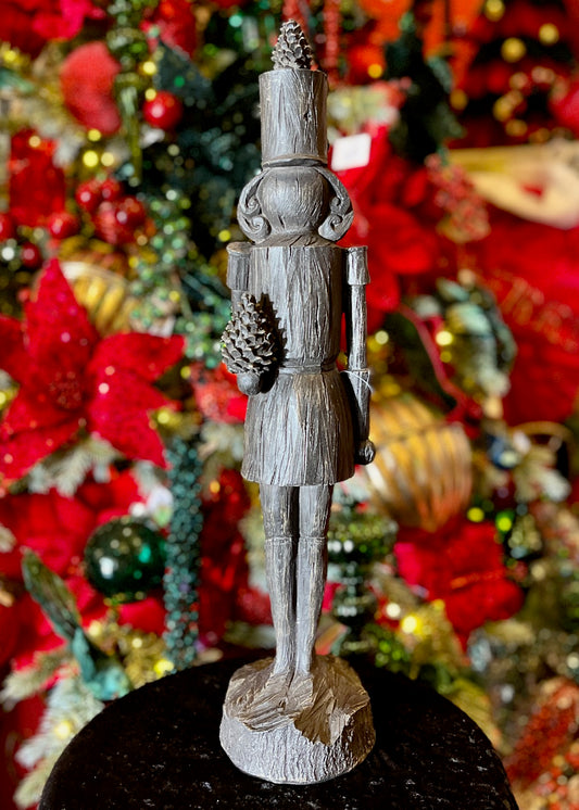 52.5 CM RUSTIC PINECONE SOLDIER EXV077