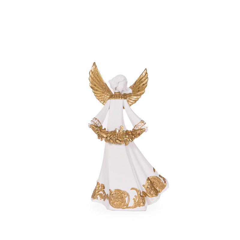 Embellished Angel With Foliage FCA016