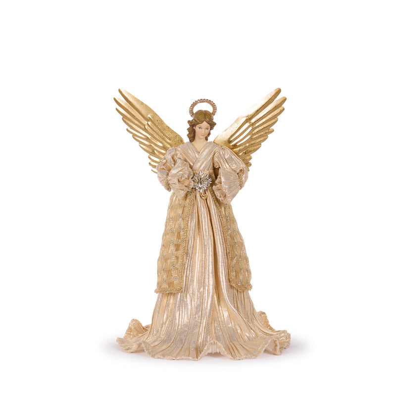 Elegant Gold Angel Tree Topper FCA145