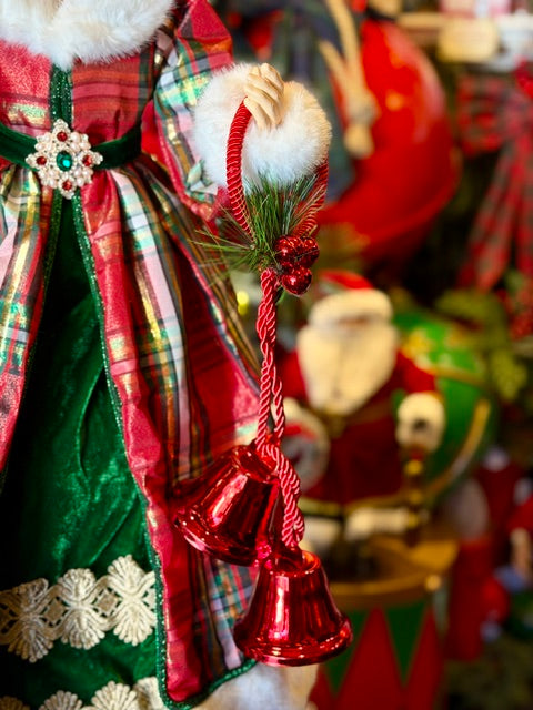 TRADITIONAL FABRIC MRS CLAUS FCA186
