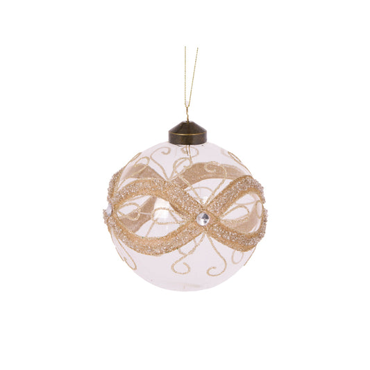 Gold Masquerade Bauble FCI314