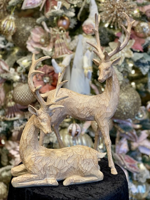 NATURAL STANDING DEER RAR729