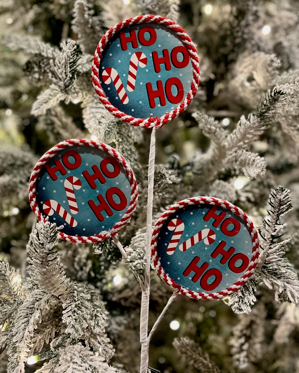 HO HO HO BLUE DISK SPRAY RXD276