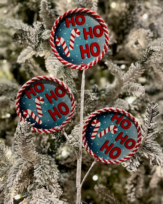 HO HO HO BLUE DISK SPRAY RXD276