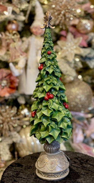 HOLLY LEAF CHRISTMAS TREE LARGE RXR408