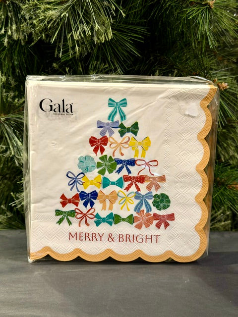 BOW TREE 20PK 3 PLY NAPKINS XM2406