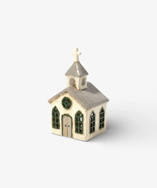 STONEAWARE VILLAGE TEALIGHT HOUSE - Nordgard Chapel YA0107