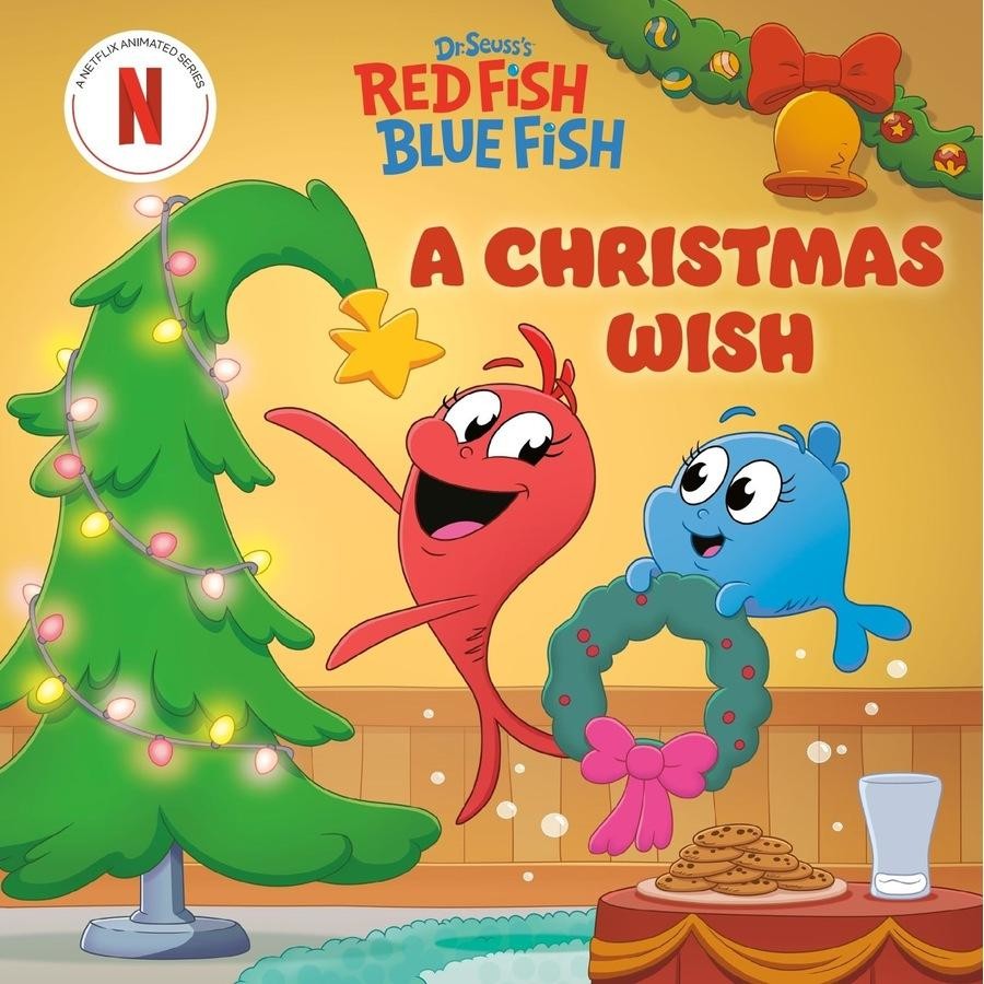 Red Fish Blue Fish - A Christmas Wish  BOARD BOOK