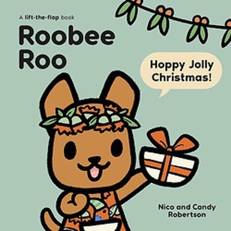 ROOBEE ROO HOPPY JOLLY CHRISTMAS BOARD BOOK