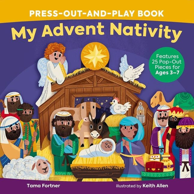 MY ADVENT NATIVITY PRESS OUT & PLAY BOOK