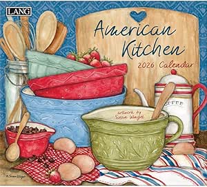 LANG CALENDAR 2026 - AMERICAN KITCHEN