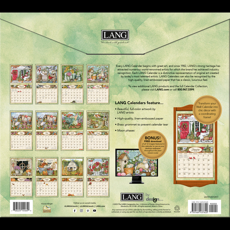 LANG CALENDAR 2026 - BOUNTIFUL BLESSINGS