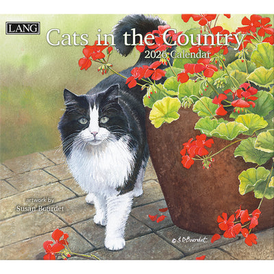 LANG CALENDAR 2026 - CATS IN THE COUNTRY