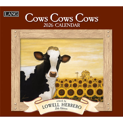 LANG CALENDAR 2026 - COWS COWS COWS