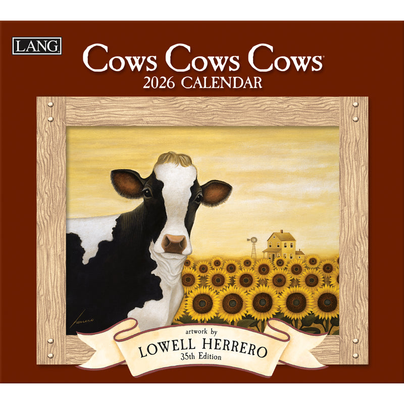 LANG CALENDAR 2026 - COWS COWS COWS