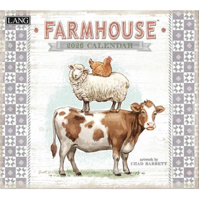 LANG CALENDAR 2026 - FARMHOUSE