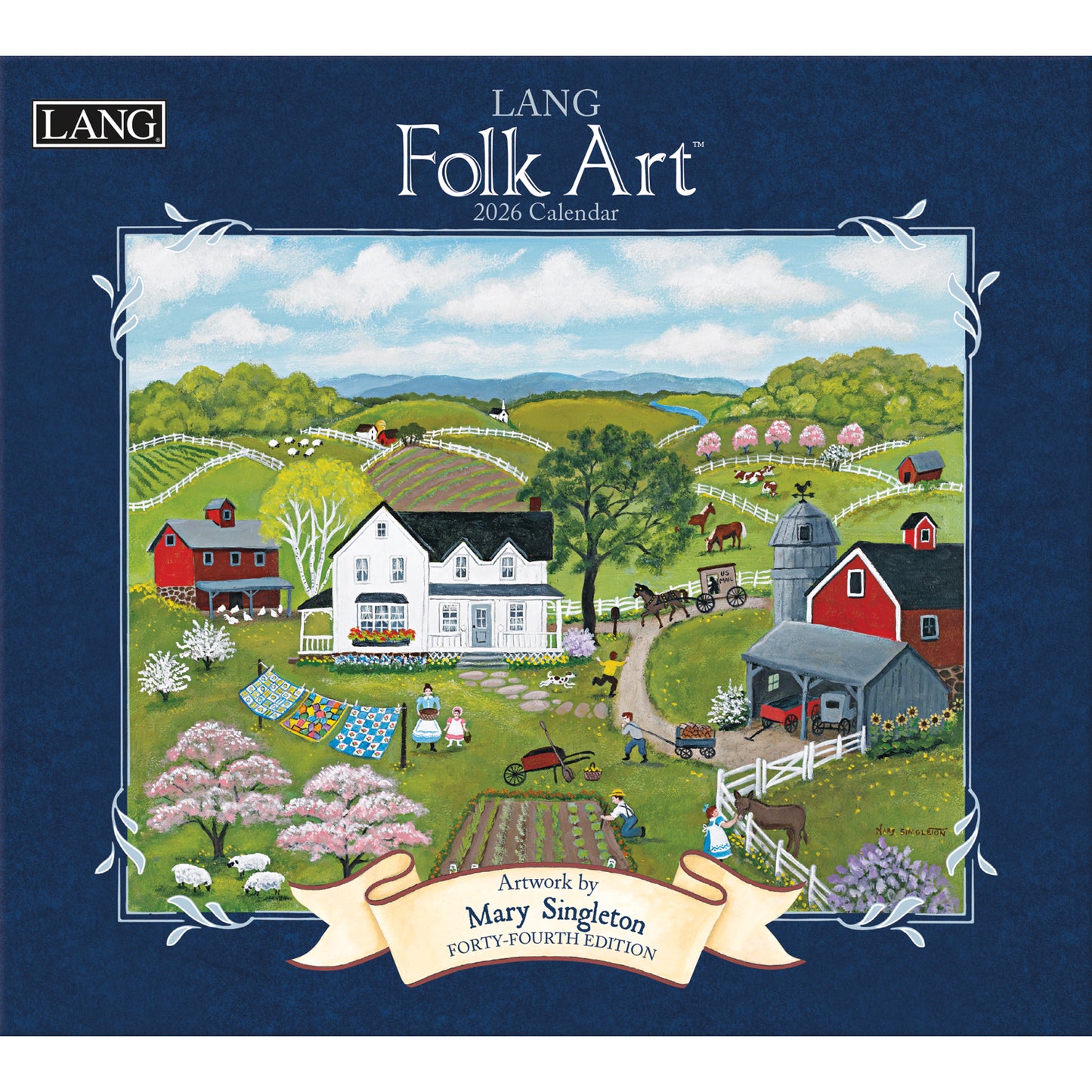 LANG CALENDAR 2026 - FOLK ART