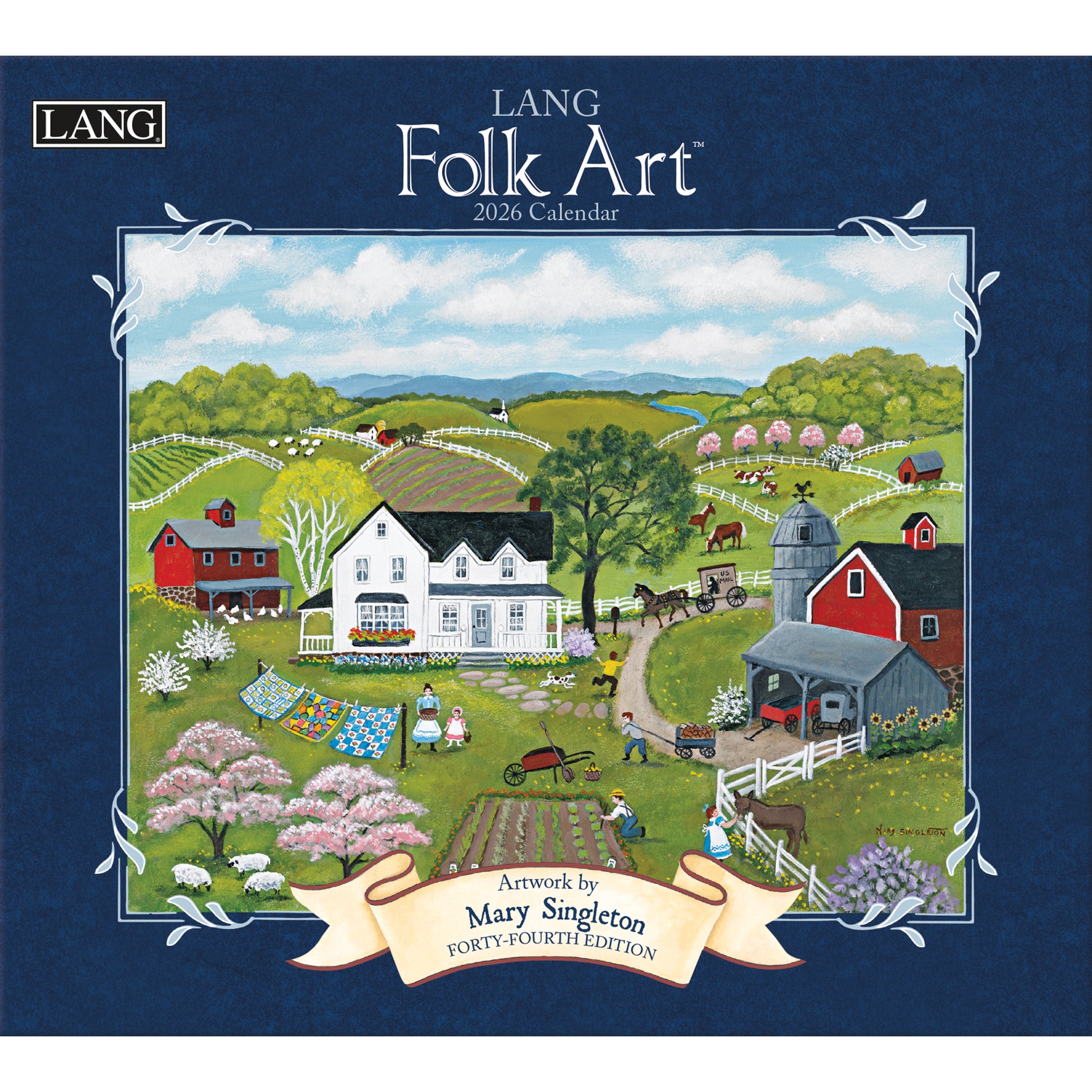 LANG CALENDAR 2026 - FOLK ART