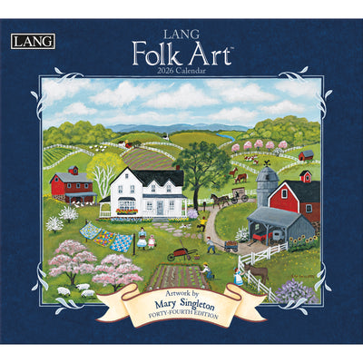 LANG CALENDAR 2026 - FOLK ART