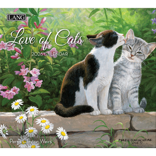 LANG CALENDAR 2026 - LOVE OF CATS