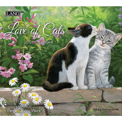 LANG CALENDAR 2026 - LOVE OF CATS