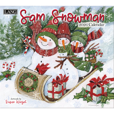 LANG CALENDAR 2026 - SAM SNOWMAN 