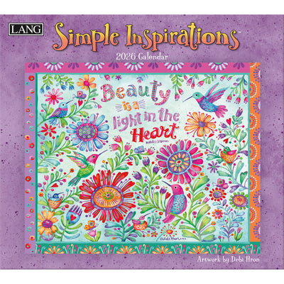 LANG CALENDAR 2026 - SIMPLE INSPIRATIONS