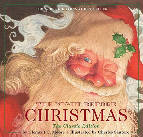 THE NIGHT BEFORE CHRISTMAS HARD COVER BOOK