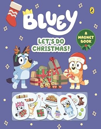BLUEY LET'S DO CHRISTMAS - A MAGNET BOOK
