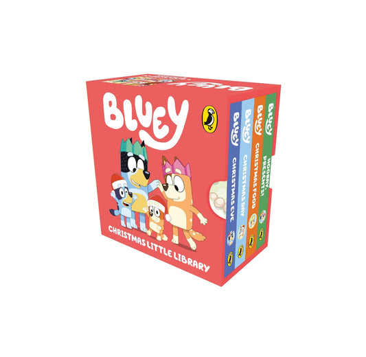 Bluey: Christmas Little Library: 4 Books In 1 board books