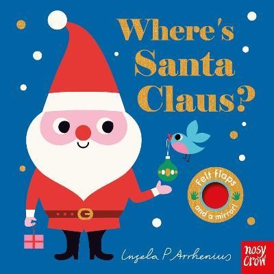 WHERE'S SANTA CLAUS - FELT FLAPS BOOK