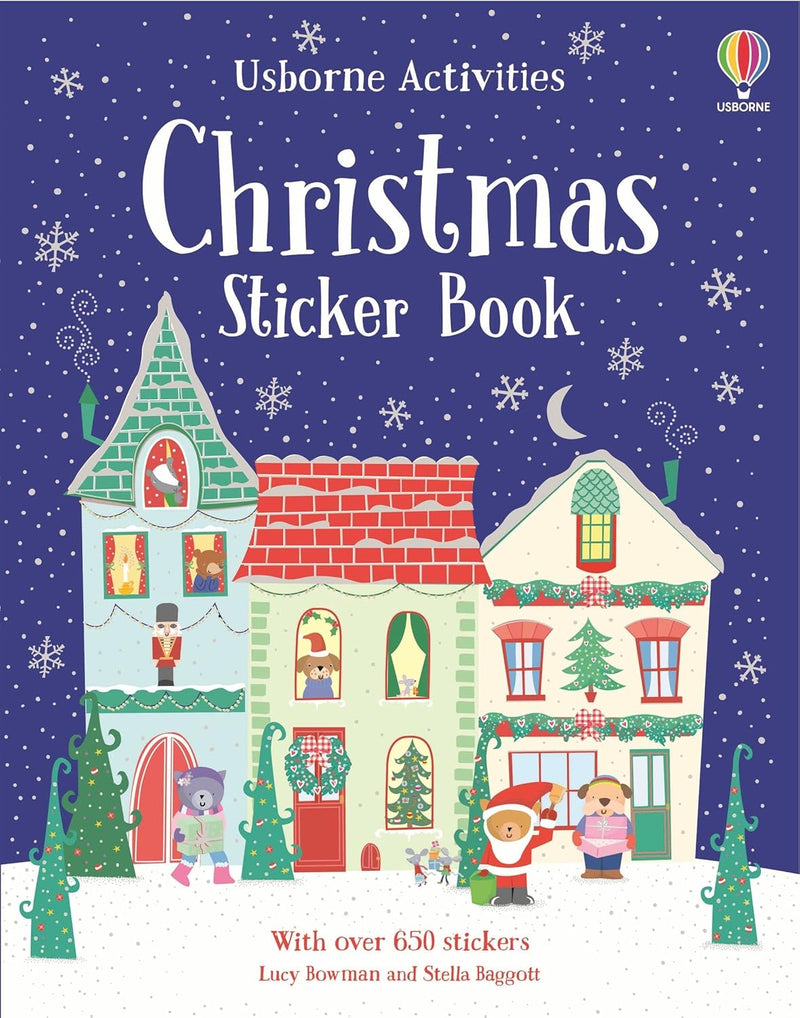 CHRISTMAS STICKER BOOK PAPER BACK