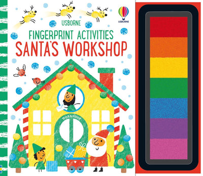 SANTA'S WORKSHIP FINGERPRINT ACTIVITY BOOK