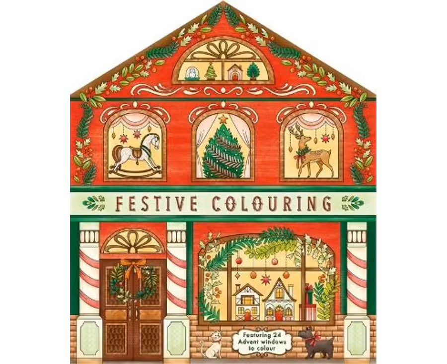 Festive Colouring Book