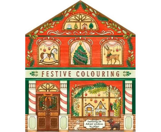 Festive Colouring Book