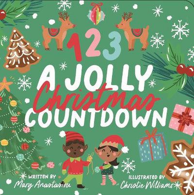 123 A JOLLY CHRISTMAS COUNTDOWN BOARD BOOK