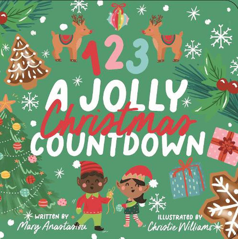 123 A JOLLY CHRISTMAS COUNTDOWN BOARD BOOK