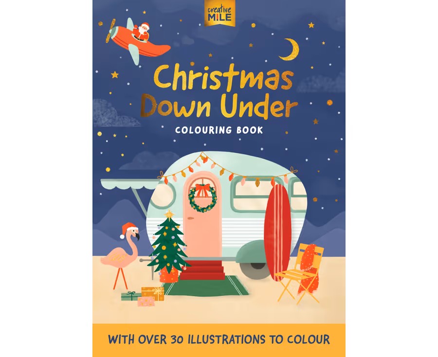 Christmas Down Under Colouring Book