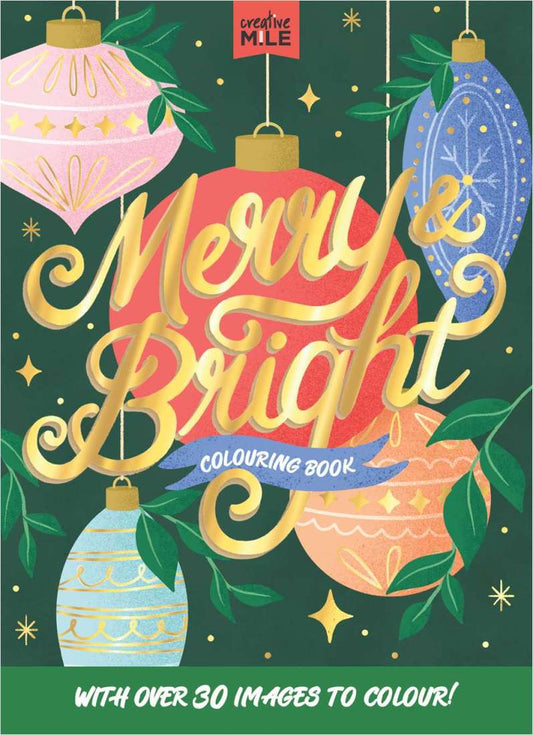 Merry And Bright Colouring Book