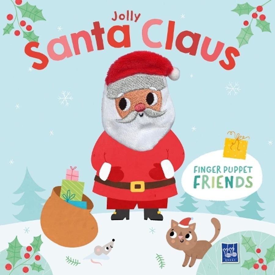 Finger Puppet Friends: Jolly Santa Claus BOARD BOOK